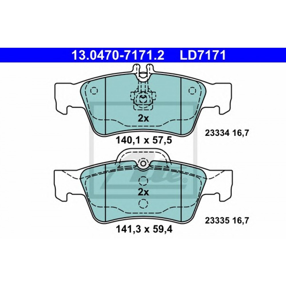 STABDŽIŲ TRINKELIŲ KOMPLEKTAS MB W211/W220/W221 02-