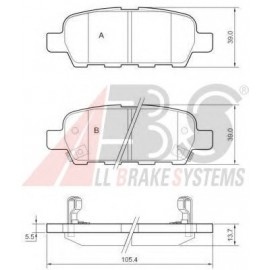 STABDŽIŲ TRINKELIŲ KOMPLEKTAS NISSAN X-TRAIL,QASHQAI 02-