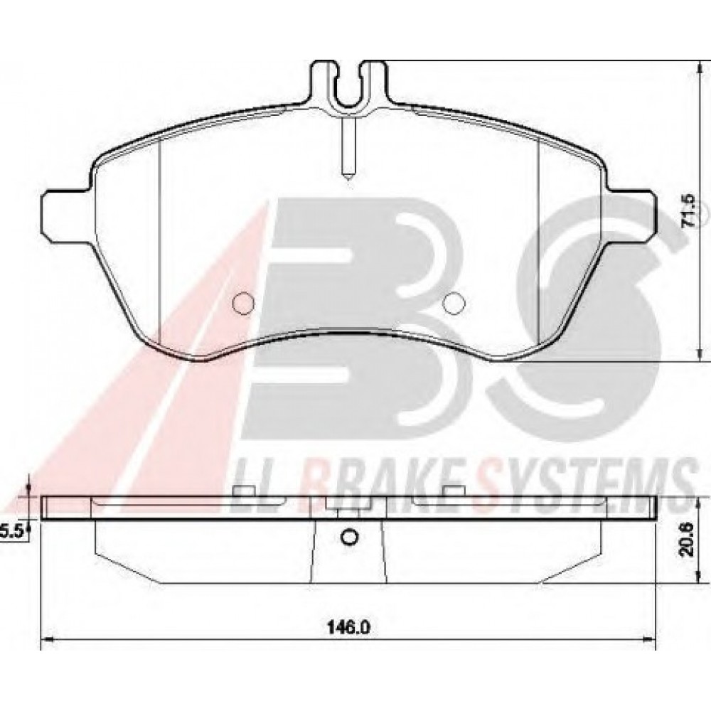 STABDŽIŲ TRINKELIŲ KOMPLEKTAS MB W204/W211/W212 07-