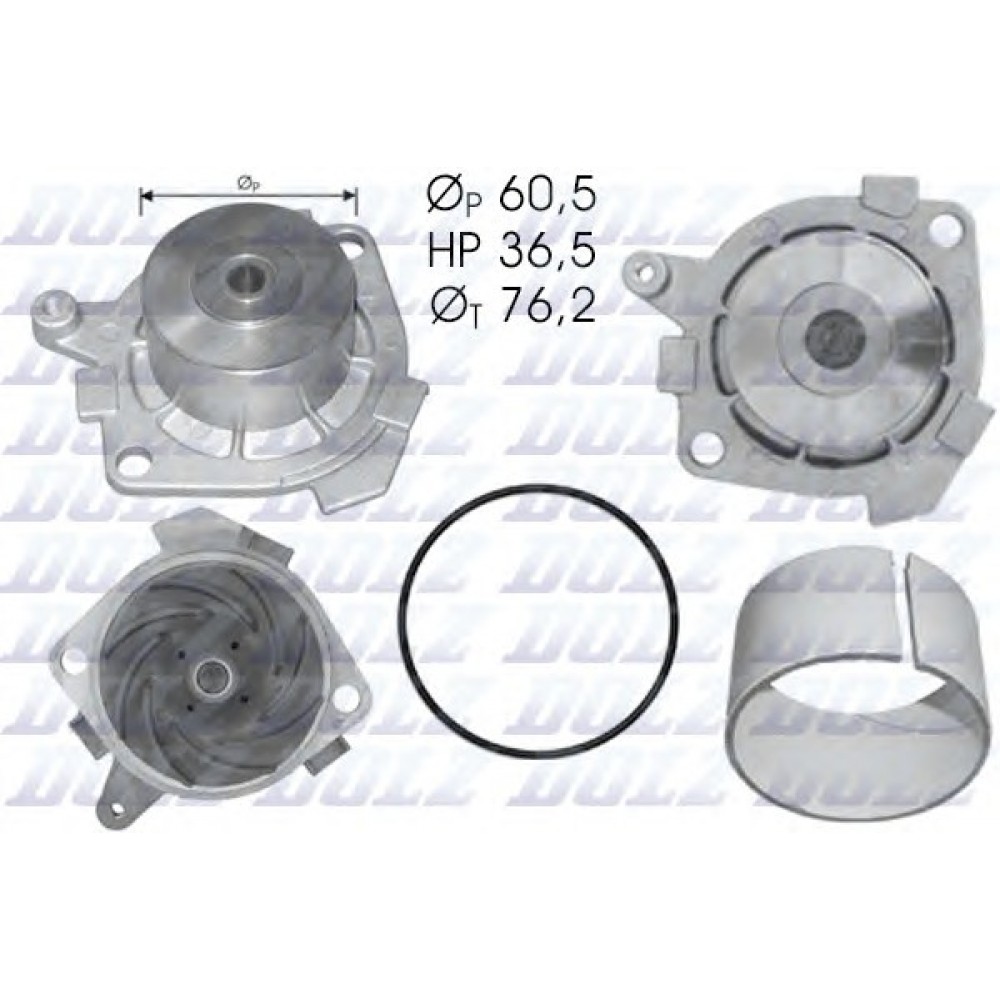 VANDENS SIURBLYS FIAT,LANCIA 2.0-2.4 96-