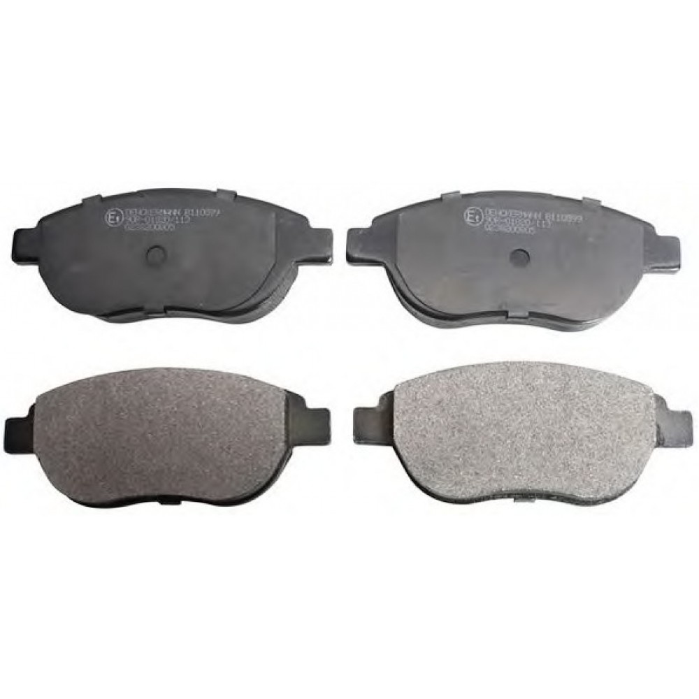 STABDŽIŲ TRINKELIŲ KOMPLEKTAS CITROEN C4 04-,PEUGEOT 307 00-