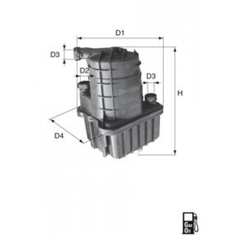 KURO FILTRAS RENAULT CLIO 1.5DCį 05-