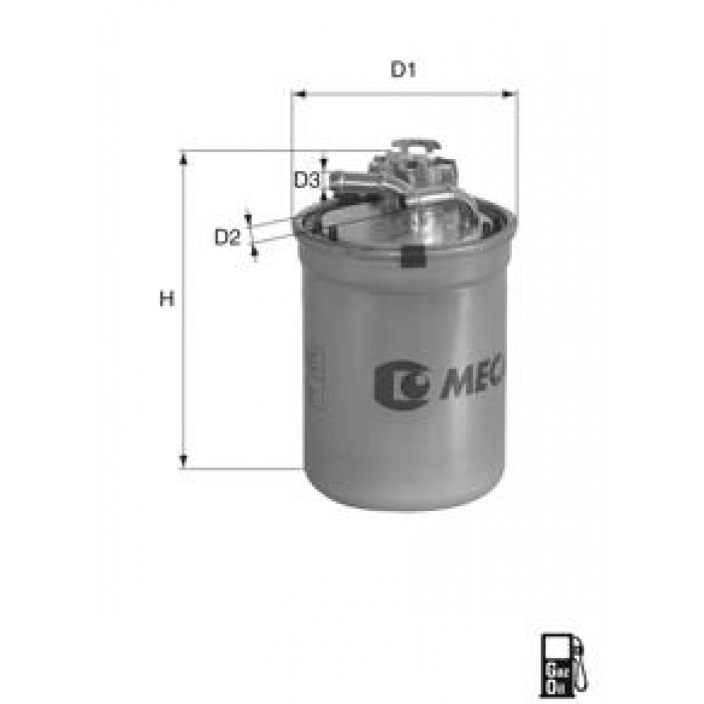 KURO FILTRAS VW,SEAT,ŠKODA 1.9TDĮ 02-