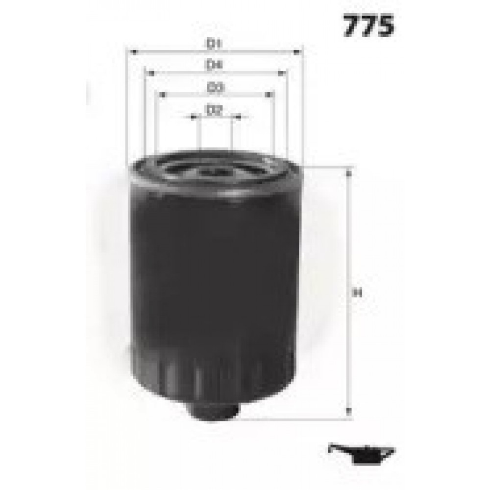 ALYVOS FILTRAS AUDI A4 B5, A6 C4, A6 C5, VW PASSAT B5 1.9D/1.9DH 06.94-09.01