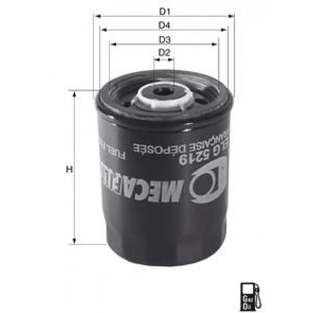 KURO FILTRAS MB OM601/602/603 DIESEL