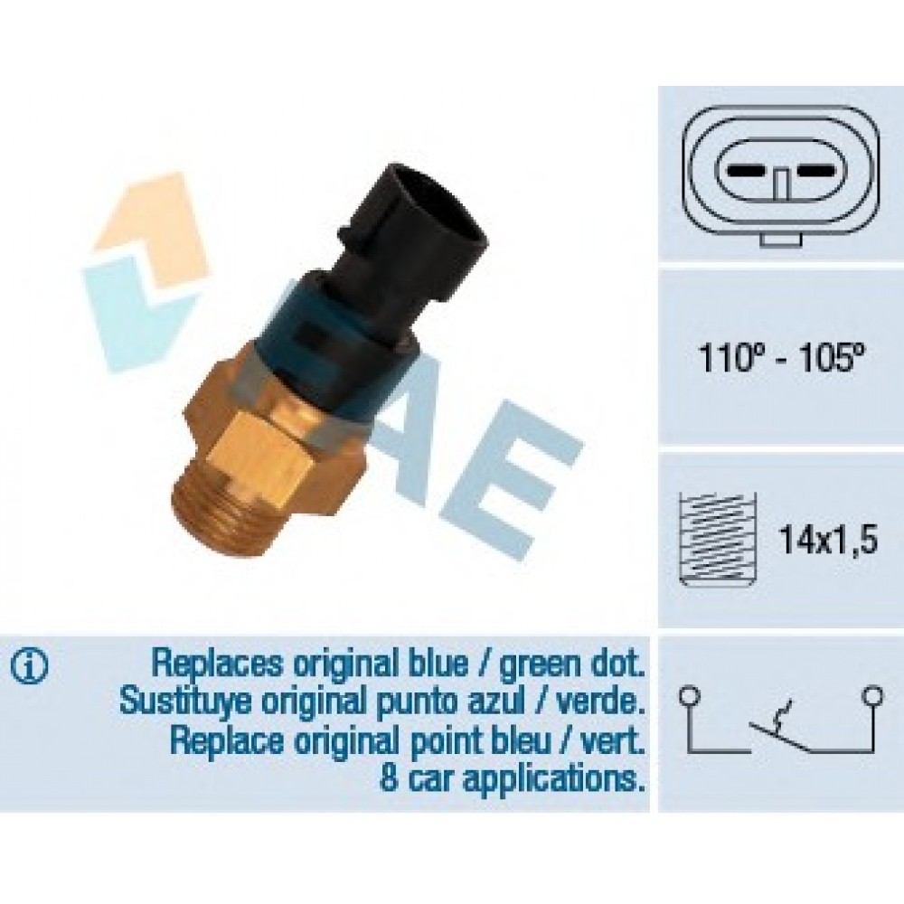 VENT.PAL.KONT.OPEL OMEGA A