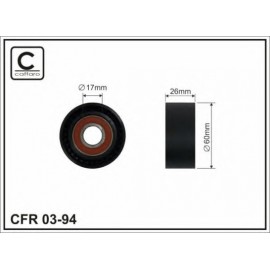 ĮTEMPIMO GUOLIS PEUGEOT 206/CTROEN C2