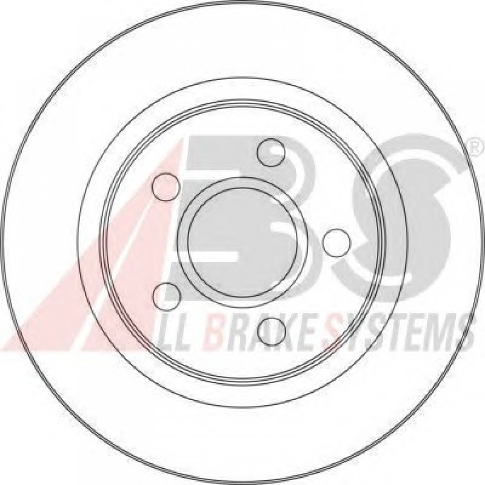 STABDŽIŲ DISKAS FORD TRANSIT CONNECT 02-