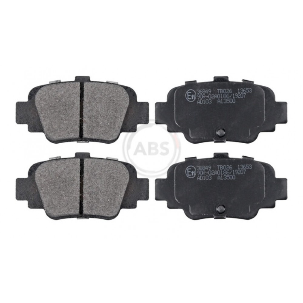 STABDŽIŲ TRINKELIŲ KOMPLEKTAS NISSAN MICRA 92-08 GALAS