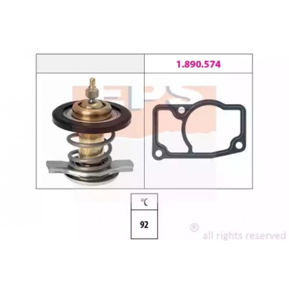 TERMOSTATAS OPEL VECTRA C,SIGNUM 2.0/2.2