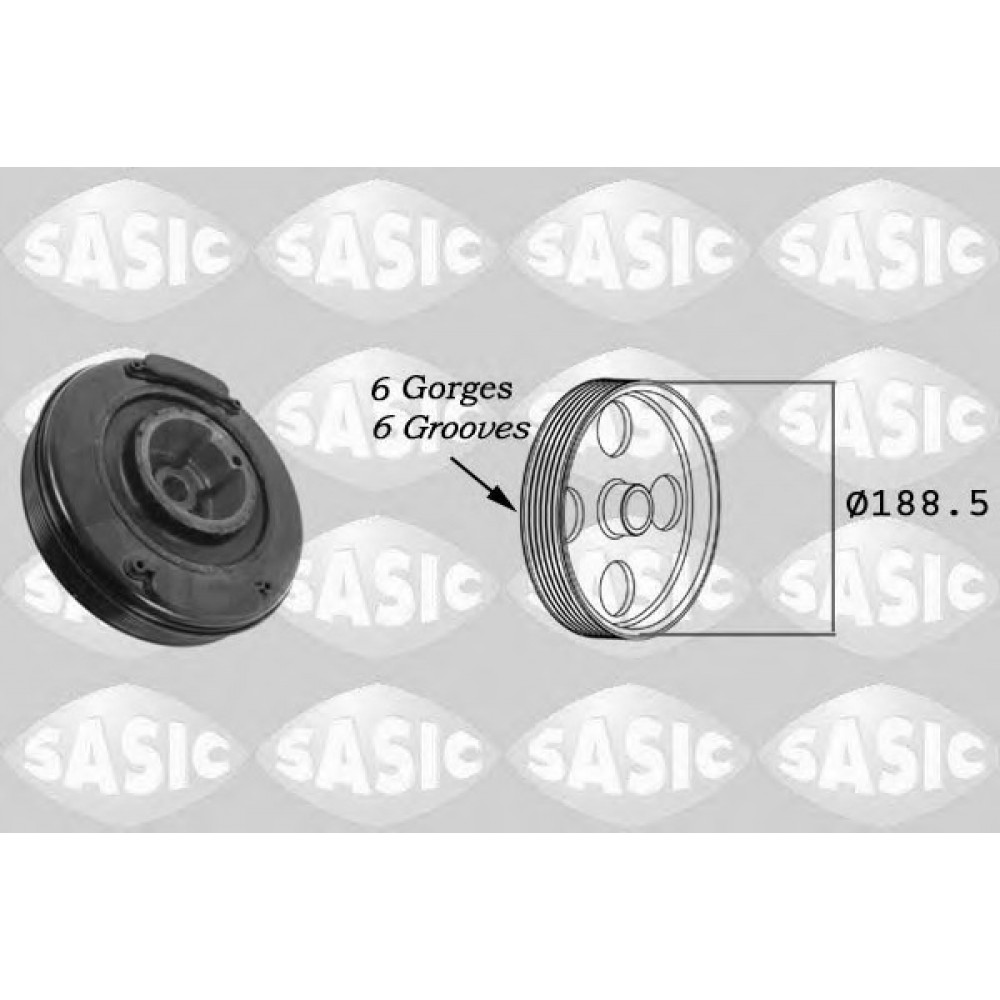 SKRIEMULYS AUDI,VW 2.4D/2.5TDĮ