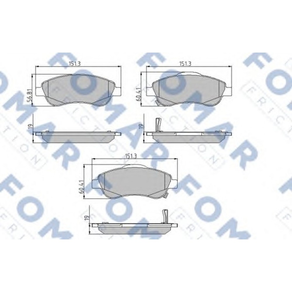 STABDŽIŲ TRINKELIŲ KOMPLEKTAS HONDA CR-V 07-