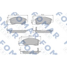STABDŽIŲ TRINKELIŲ KOMPLEKTAS HONDA CR-V 07-