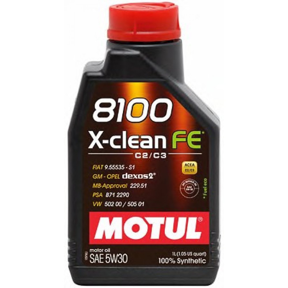 MOTUL 8100 X-CLEAN FE 5W30 5L