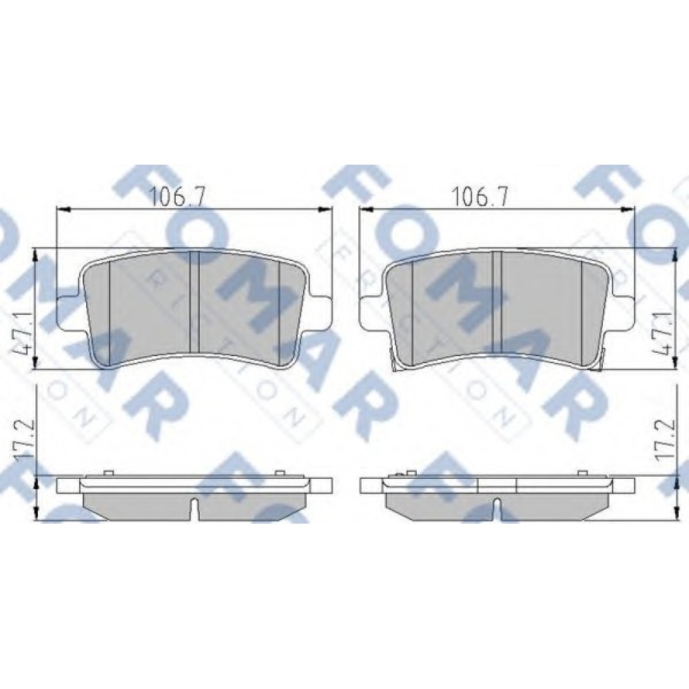 STABDŽIŲ TRINKELIŲ KOMPLEKTAS OPEL INSIGNIA 08-/SAAB 9-5 10-