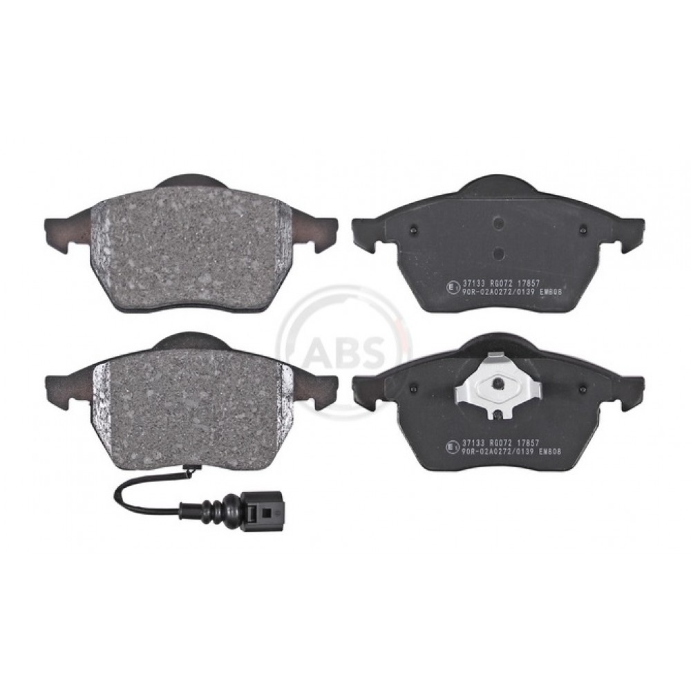 STABDŽIŲ TRINKELIŲ KOMPLEKTAS AUDI A4,A6,VW 00- PRIEKIS