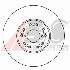 STABDŽIŲ DISKAS LEXUS LS/GS 92-