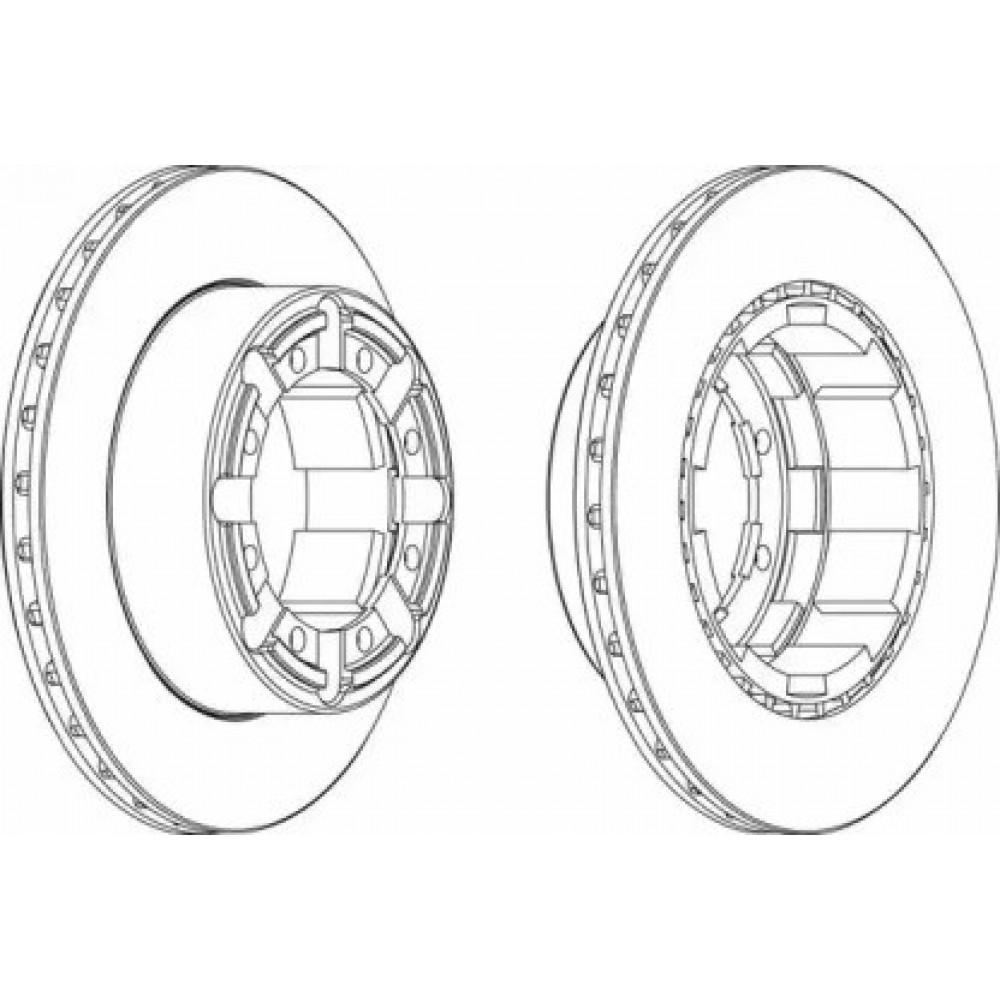 STABDŽIŲ DISKAS RENAULT MASTER 05-/MASCOTT 99-