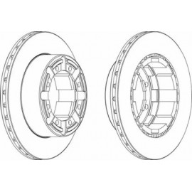 STABDŽIŲ DISKAS RENAULT MASTER 05-/MASCOTT 99-