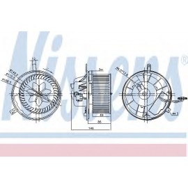 VARIKLIS VENTILIATORIAUS AUDI A3/VW GOLF 5