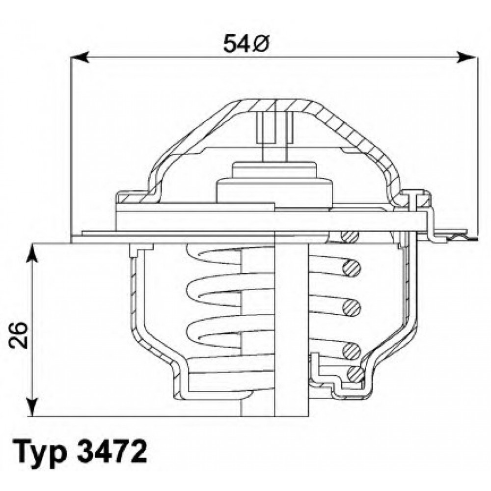 TERMOSTATAS AUDI 100/A4/A6,VW PASSAT,T4