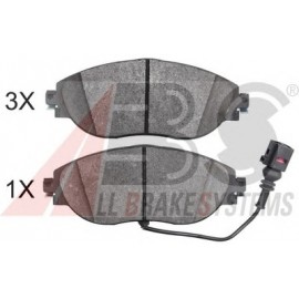 STABDŽIŲ TRINKELIŲ KOMPLEKTAS AUDI,VW,SEAT,ŠKODA 1.0-2.0H 08.12-