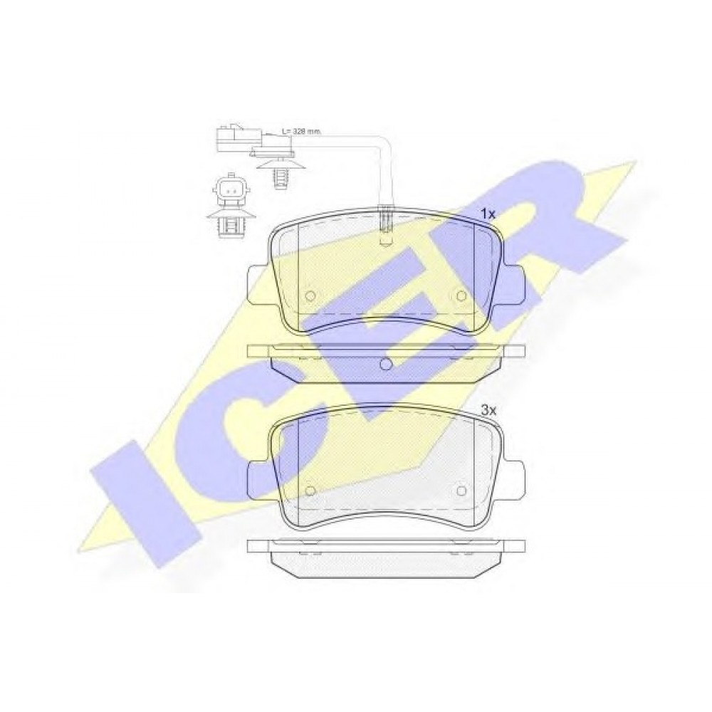 STABDŽIŲ TRINKELIŲ KOMPLEKTAS RENAULT MASTER,OPEL MOVANO 10-