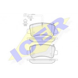 STABDŽIŲ TRINKELIŲ KOMPLEKTAS RENAULT MASTER,OPEL MOVANO 10-