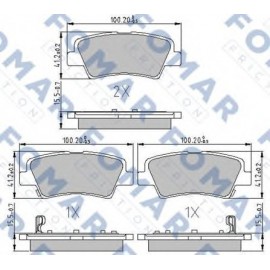 STABDŽIŲ TRINKELIŲ KOMPLEKTAS HYUNDAI I40/KIA RIO/SOUL 08-