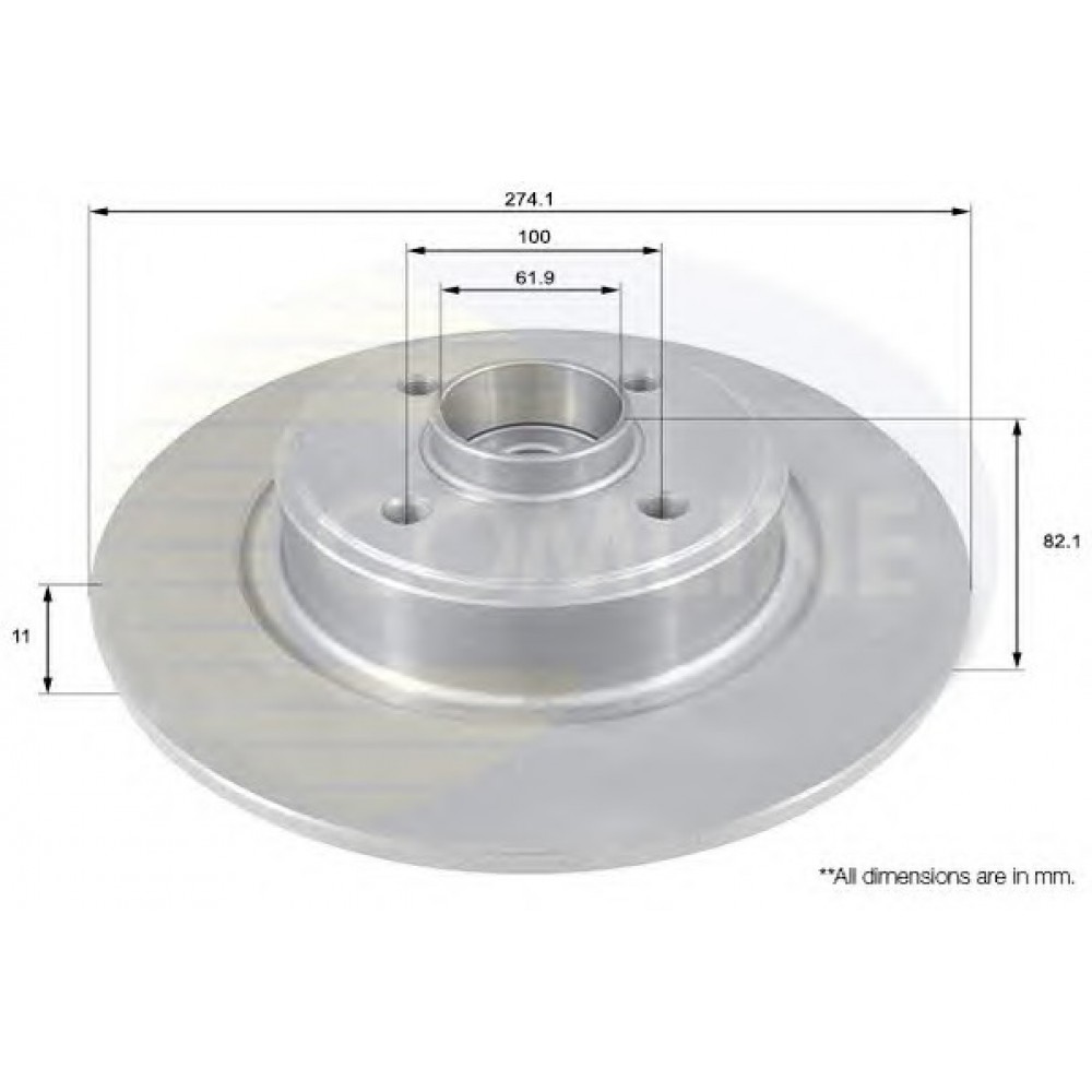 STABDŽIŲ DISKAS RENAULT MEGANE SCENIC 99-
