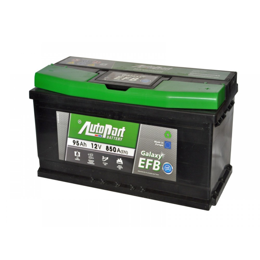 AKUMULIATORIUS AUTOPART GALAXY EFB 95AH 12V START-STOP SB