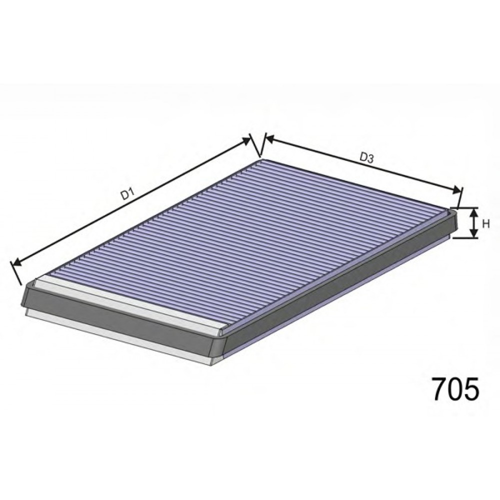 SALONO FILTRAS RENAULT MEGANE 96-99