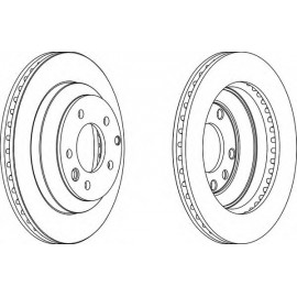 STABDŽIŲ DISKAS VW TOUAREG 02-/PORSCHE CAYENNE
