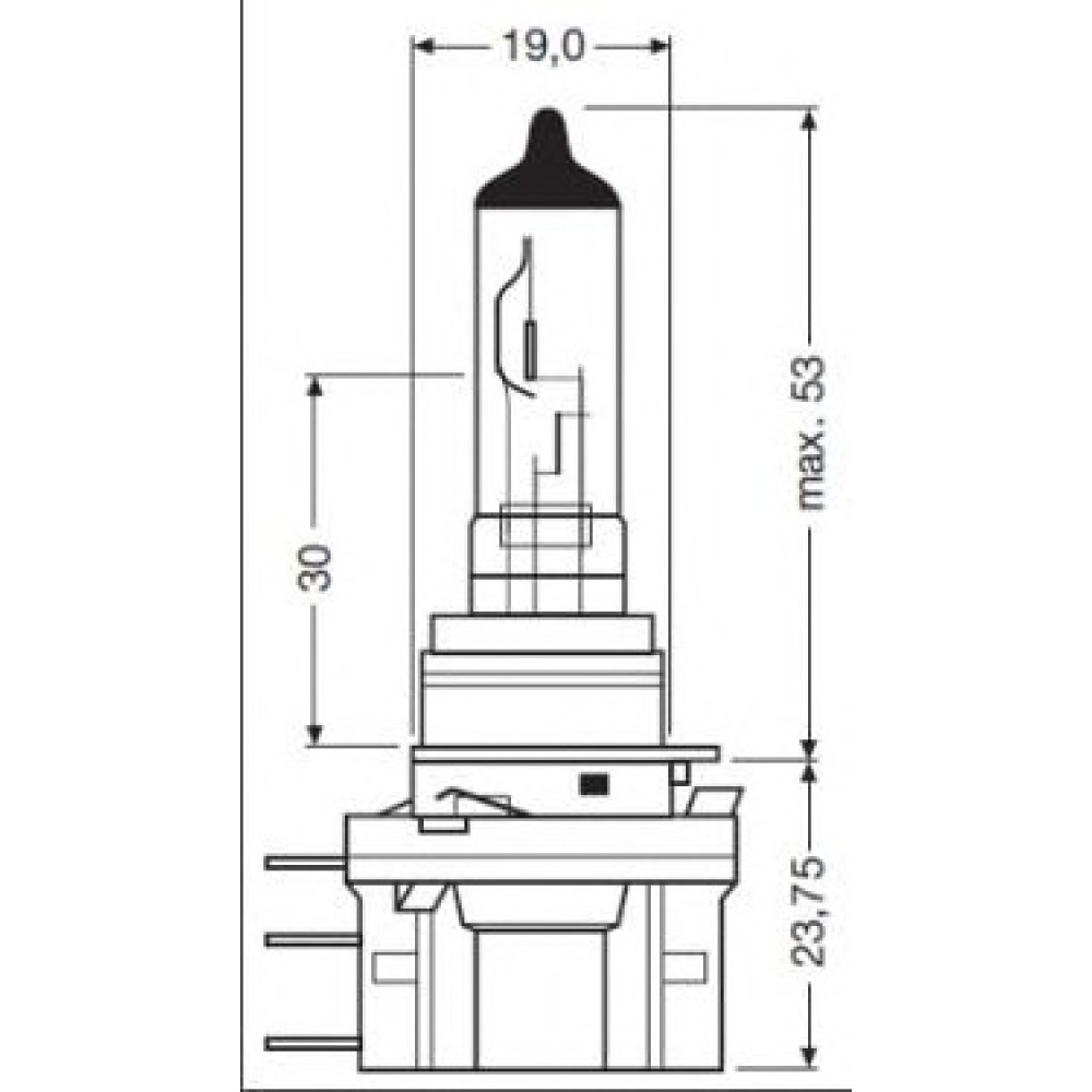 LEMPUTĖ H15 15/55W