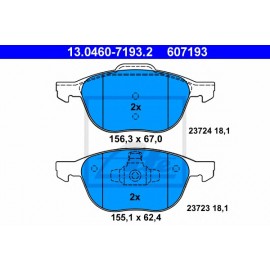 STABDŽIŲ TRINKELIŲ KOMPLEKTAS FORD FOCUS,MAZDA 3/5,VOLVO S40